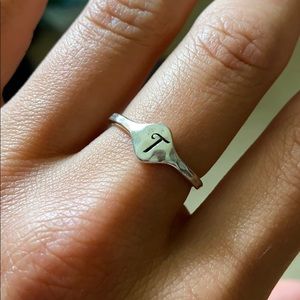 James Avery “T” ring
